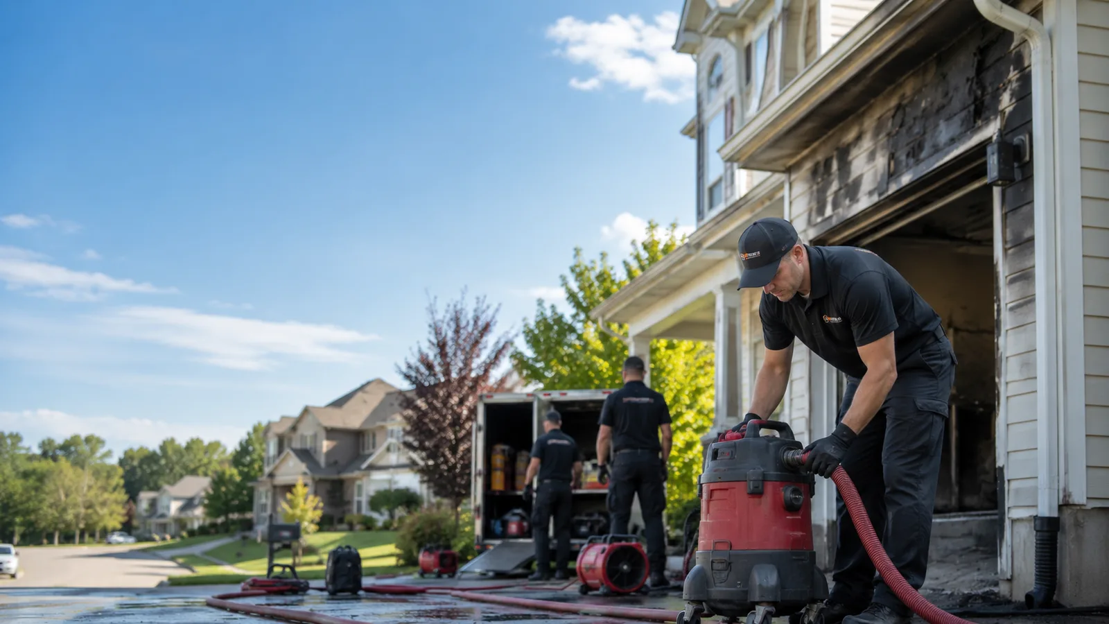 Fire And Smoke Damage Restoration in Rockham, SD near me
